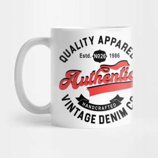 Authentic vintage denim Mug